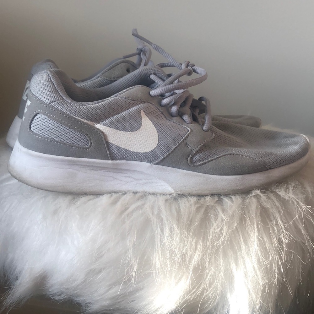 Grey Nike sneakers